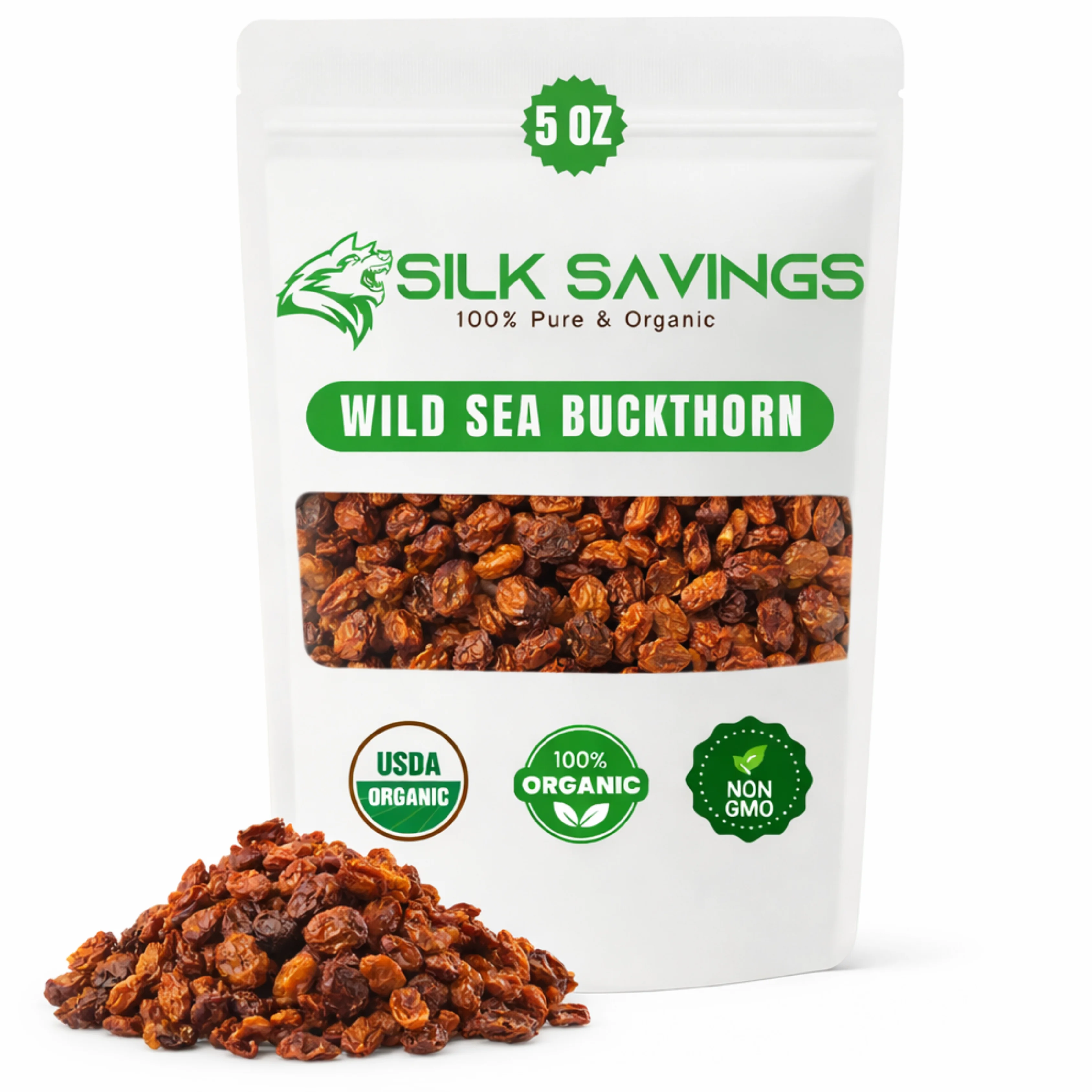 Wild Sea Buckthorn Berries